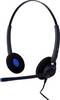 Alcatel-Lucent Enterprise AH 22 U Phone On-ear headset Corded (1075100) Black Microphone noise cancelling