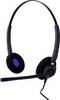 Alcatel-Lucent Enterprise AH 22 M Phone On-ear headset Corded (1075100) Black Microphone noise cancelling