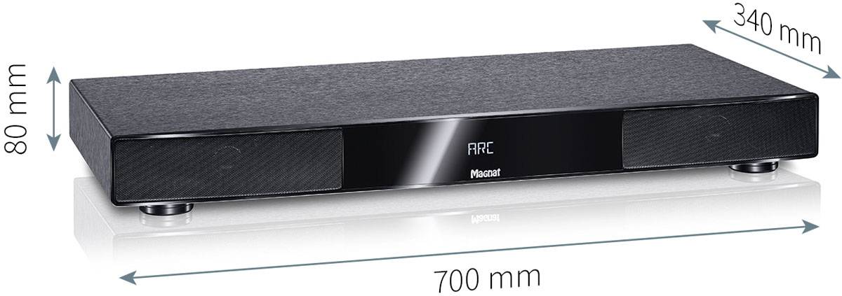 Magnat Sounddeck 160 Soundbase Black AptX technology, Bluetooth, USB-17