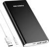 Poweradd Pilot 4GS Power bank 12000 mAh Fast Charge LiPo Black Status display