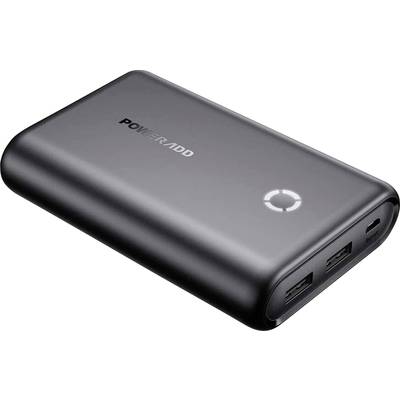 Poweradd EnergyCell Power bank 15000 mAh Fast Charge Li-ion Black Status display-0