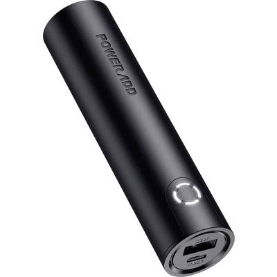 Poweradd EnergyCell Mini Power bank 5000 mAh Fast Charge Li-ion Black Status display-0