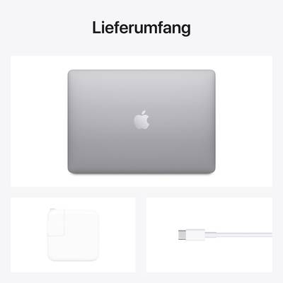 Apple MacBook Air 13 (M1, 2020) 33.8 cm (13.3 inch) CTO 16 GB RAM 1 TB SSD 8-Core CPU 8-Core GPU Space Grey Z125_5004_DE-5