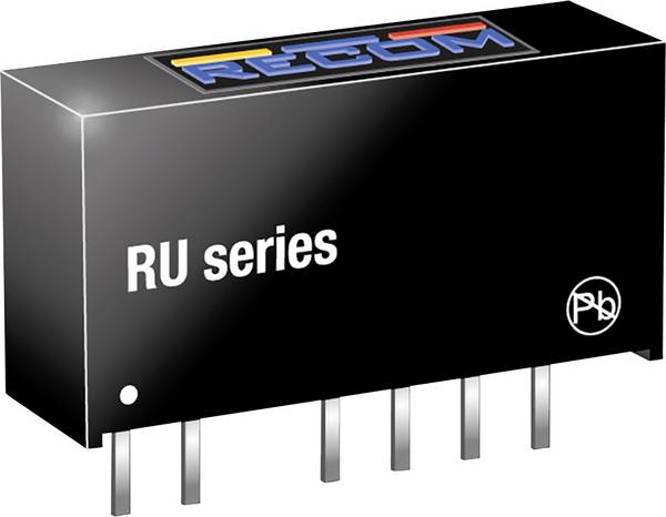 RECOM RU-050505 DC/DC converter (print) 100 mA 1 W No. of outputs: 2 x Content 1 pc(s)