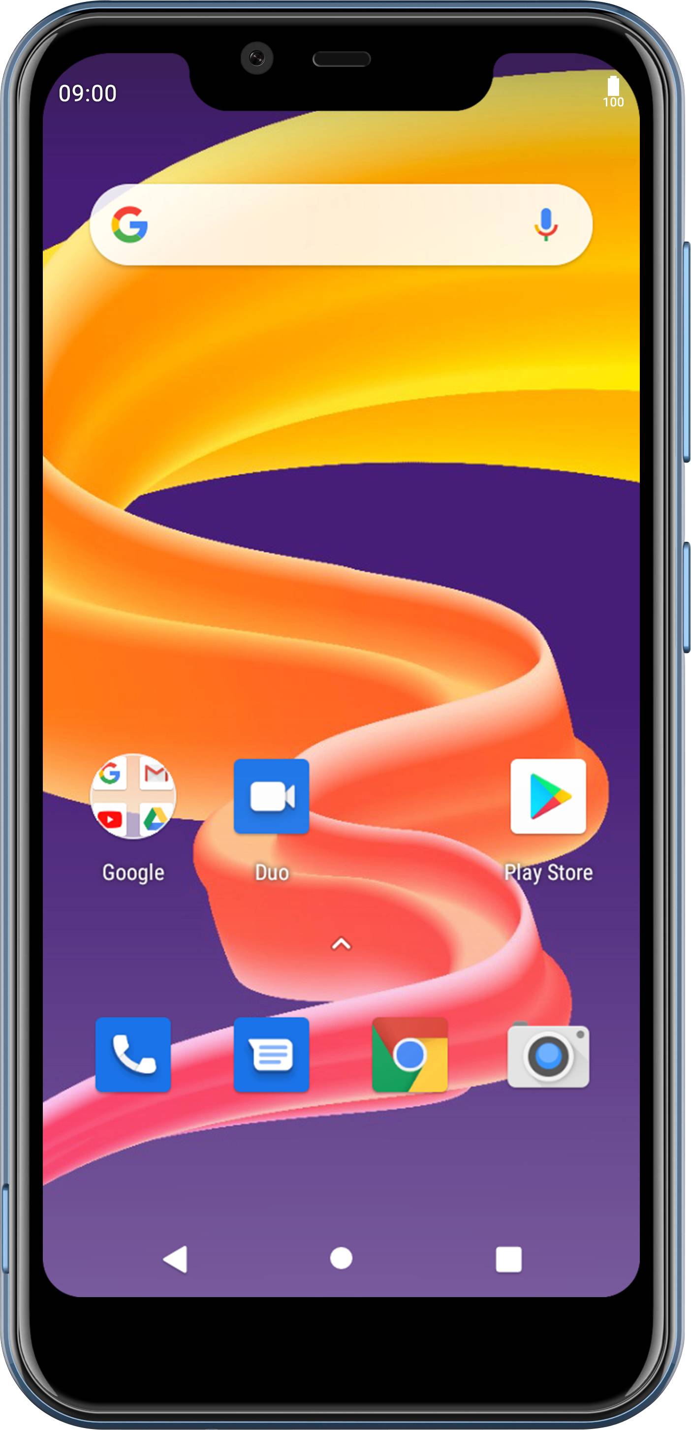 Blabloo Wave Kinder- Smartphone 16 GB 13.8 cm (5.45 inch) Blue, Android™ 9.0 Dual SIM | Conrad.com