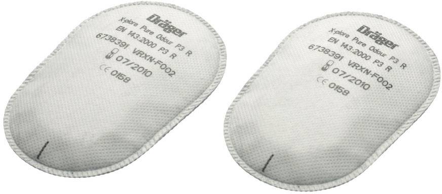 Dräger 26298SB Bajonettfilter Pure Odour P3R für X-plore® 3300/3500/5500 2 pc(s)-1
