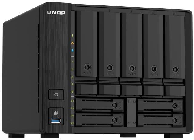 QNAP NAS server 0 GB 9 Bay TS-932PX-4G-3