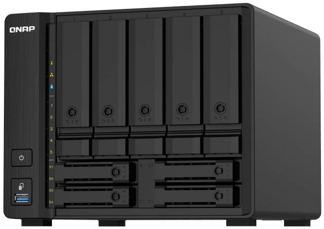 QNAP NAS server 0 GB 9 Bay TS-932PX-4G-4