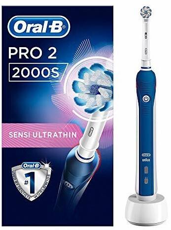 loterij prioriteit snap Oral-B PRO 2 2000s 2000SBlue Electric toothbrush Rotating/vibrating White,  Blue | Conrad.com