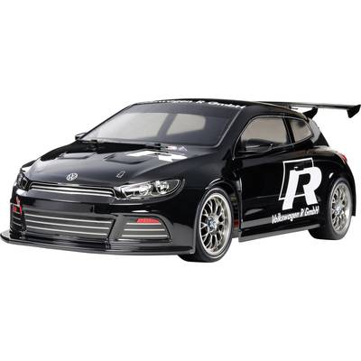 Tamiya TT-01E VW Scirocco  Brushed 1:10 RC model car Electric Road version 4WD Kit  