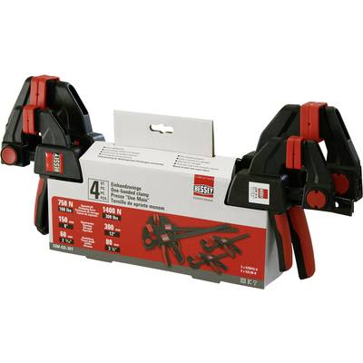One-handed clamp set Bessey EZM-EZL-Set Span width (max.):300 mm  Nosing length:80 mm