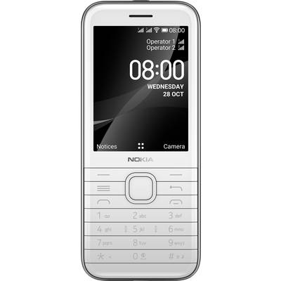 Nokia 8000 4G Mobile phone Opal, White