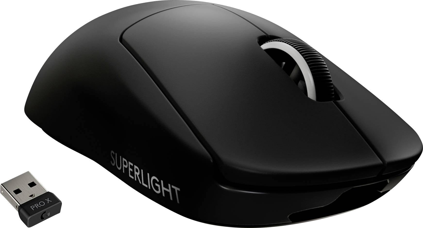 Logitech PRO X SUPERLIGHT Wireless gaming mouse Radio Optical Black 5 Buttons 16000 dpi Rechargeable Conrad.com