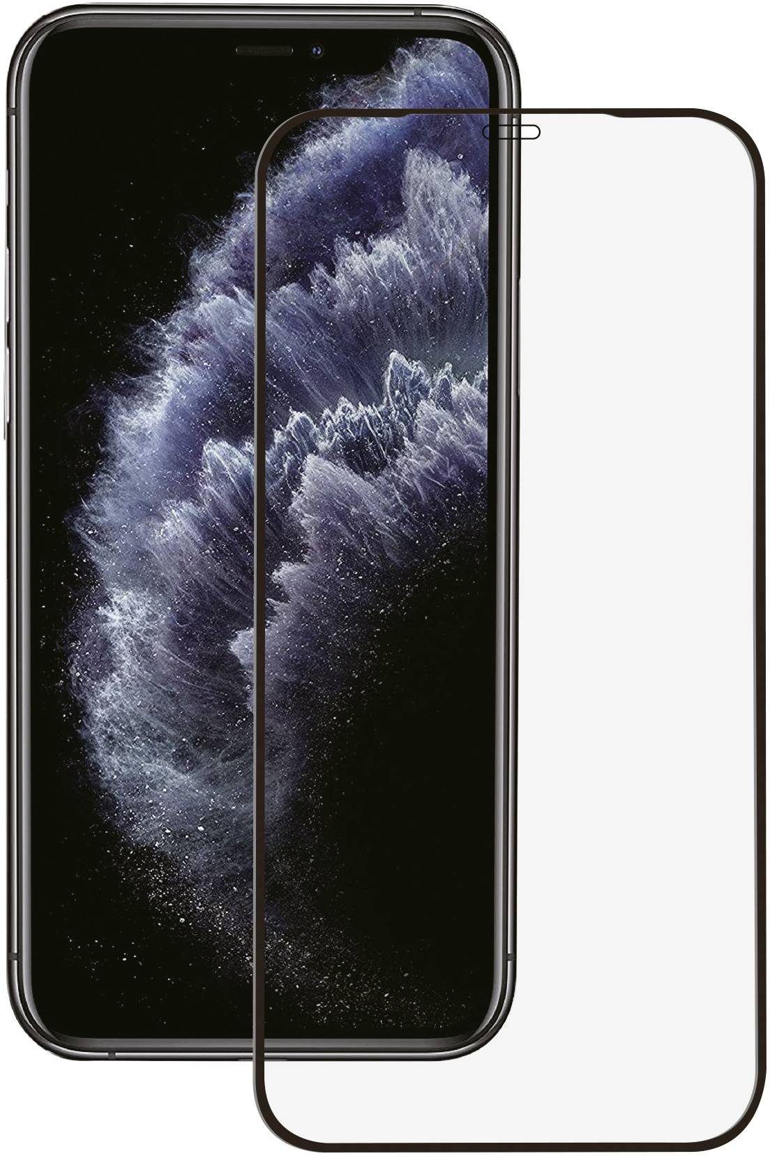 Image of Vivanco neu Glass screen protector Apple iPhone 12 1 pc(s) Scratch-proof SPGLASWIPH12M/PFS_BK