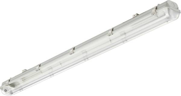 Philips LED Ledinaire WT050C 2xTLED L1500 LED wet room light LED (monochrome) T8 White Grey, White