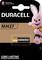 'Duracell Battery MN27' in packaging with pink rabbit mascot in the top right corner. Warning label 'Keep out of reach of children'.