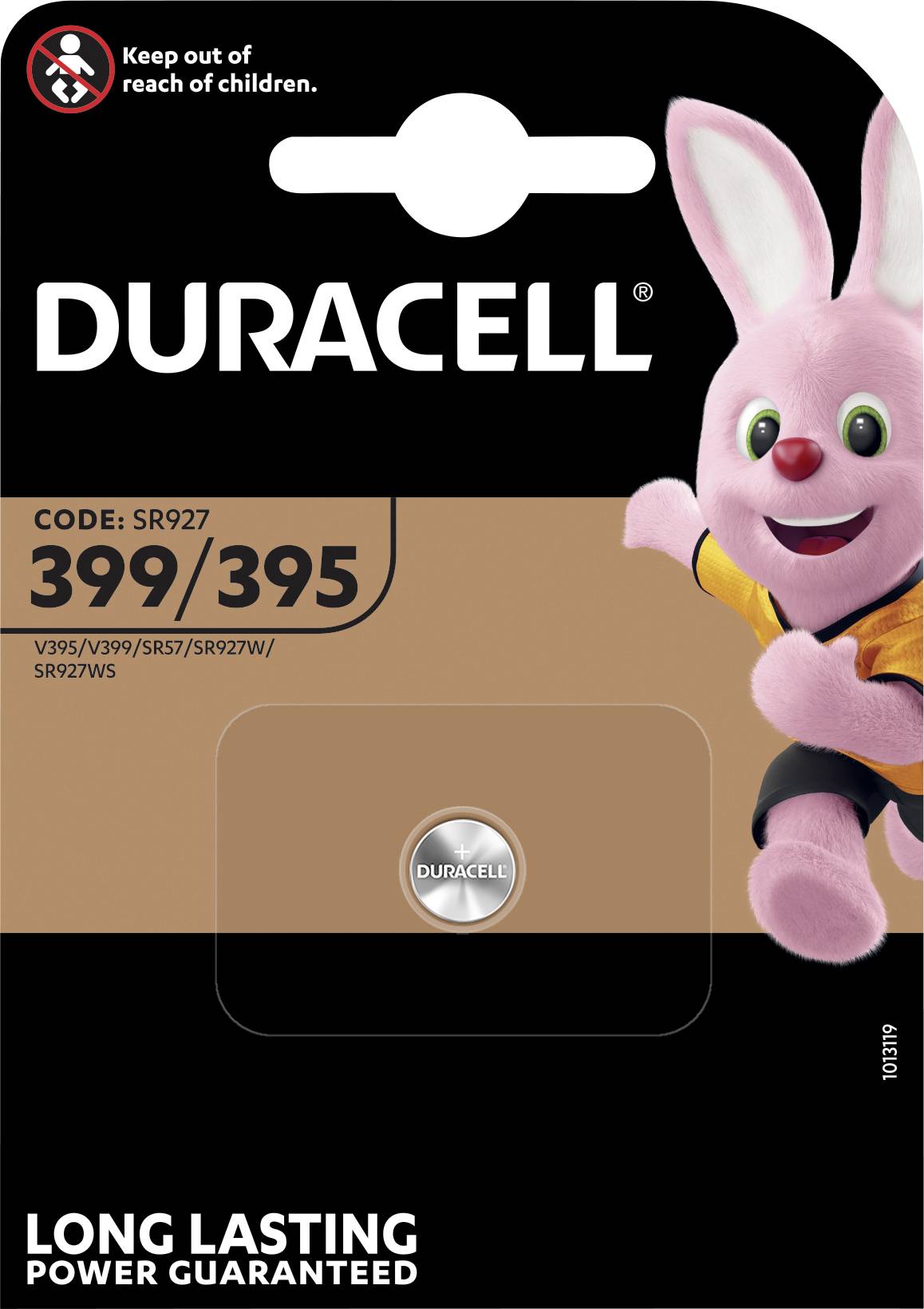 Image of Duracell Button cell SR57, SR926 1.55 V 1 pc(s) 55 mAh Silver oxide SR57