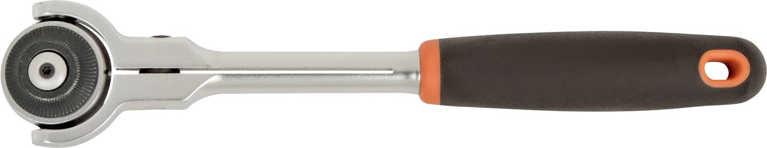 Hand-held device with a black handle and round blade, used for cutting dough or pizza.