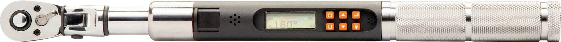 Torque wrench with digital display for showing torque in newton metres. Essential for precise tightening of bolts.