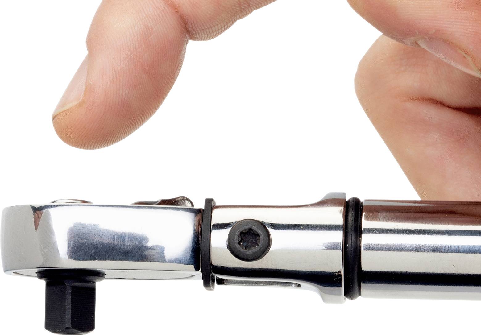 'Adjusts torque wrench.'