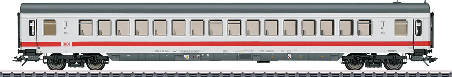Image of Maerklin 43775 H0 spacious wagon Apmz 125.3 of DB AG Saloon COACH 1. Great