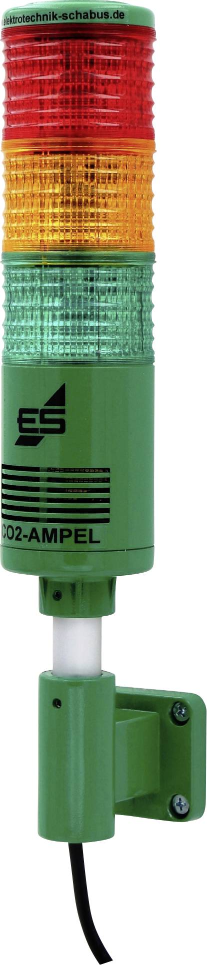 Schabus School Air quality sensor incl. built-in sensor mains-powered detects Carbon dioxide-0