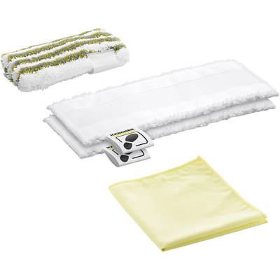 Kärcher Home & Garden 2.863-266.0 2.863-266.0 Microfibre cloth set (bathroom) 1 Set White, Yellow
