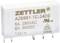 'Zettler Relay Model AZ6991-1C-24DE' with specifications: 6A 250VAC, 6A 30VDC, electrical connection underneath, CE and UL certified.