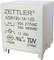 'White relay with Zettler AZSR190-1A-12D inscription. Specifications: 90A 277VAC, 55A 480VAC, 12VDC. TÜV-certified, manufactured in China.'