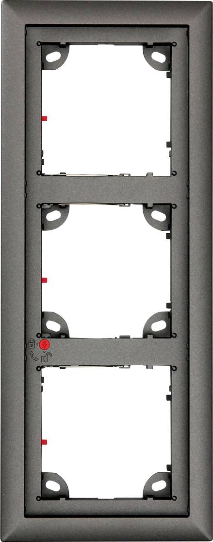 Mobotix MX-OPT-Frame-3-EXT-DG Door intercom accessories Fittings Dark grey