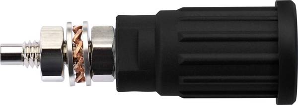 Schützinger DI SEPB 6447 Ni / SW Push-fit safety socket Black 1 pc(s)