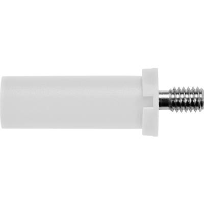 Spring-loaded safety connector White Schützinger SFK 8465 Ni / M4 / 7 / WS 1 pc(s)