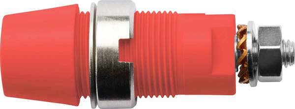 Schützinger DI SAB 6922 Ni / RT Safety surface-mount socket Red 1 pc(s) Piece