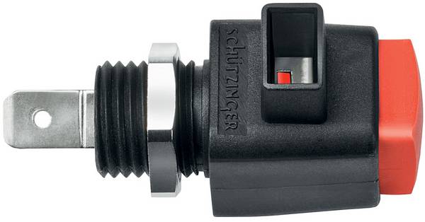 Schützinger ESD 798 / RT Safety quick-fit terminal Red 16 A 1 pc(s) Piece