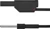 Schützinger AL 8323 / 1 / 100 / SW Adapter lead 4 mm plug 4 mm plug Black 1 pc(s)