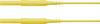 Schützinger Safety test lead 4 mm plug 4 mm plug 100.00 cm Yellow 1 pc(s)