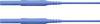 Schützinger Safety test lead 4 mm plug 4 mm plug 150.00 cm Blue 1 pc(s)