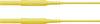 Schützinger Safety test lead 4 mm plug 4 mm plug 150.00 cm Yellow 1 pc(s)