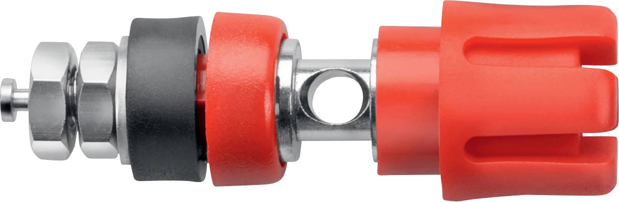 Schützinger POL 1994 Ni / RT Pole terminal Red 30 A 1 pc(s)-0