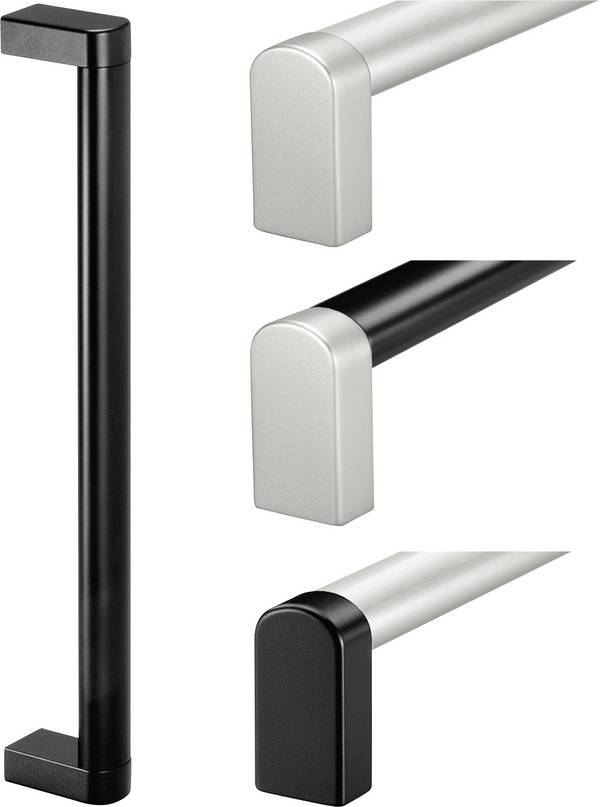 Rohde A4-35.P200.N01 Handle Silver (L x W x H) 220 x 35 x 65 mm 2 pc(s)
