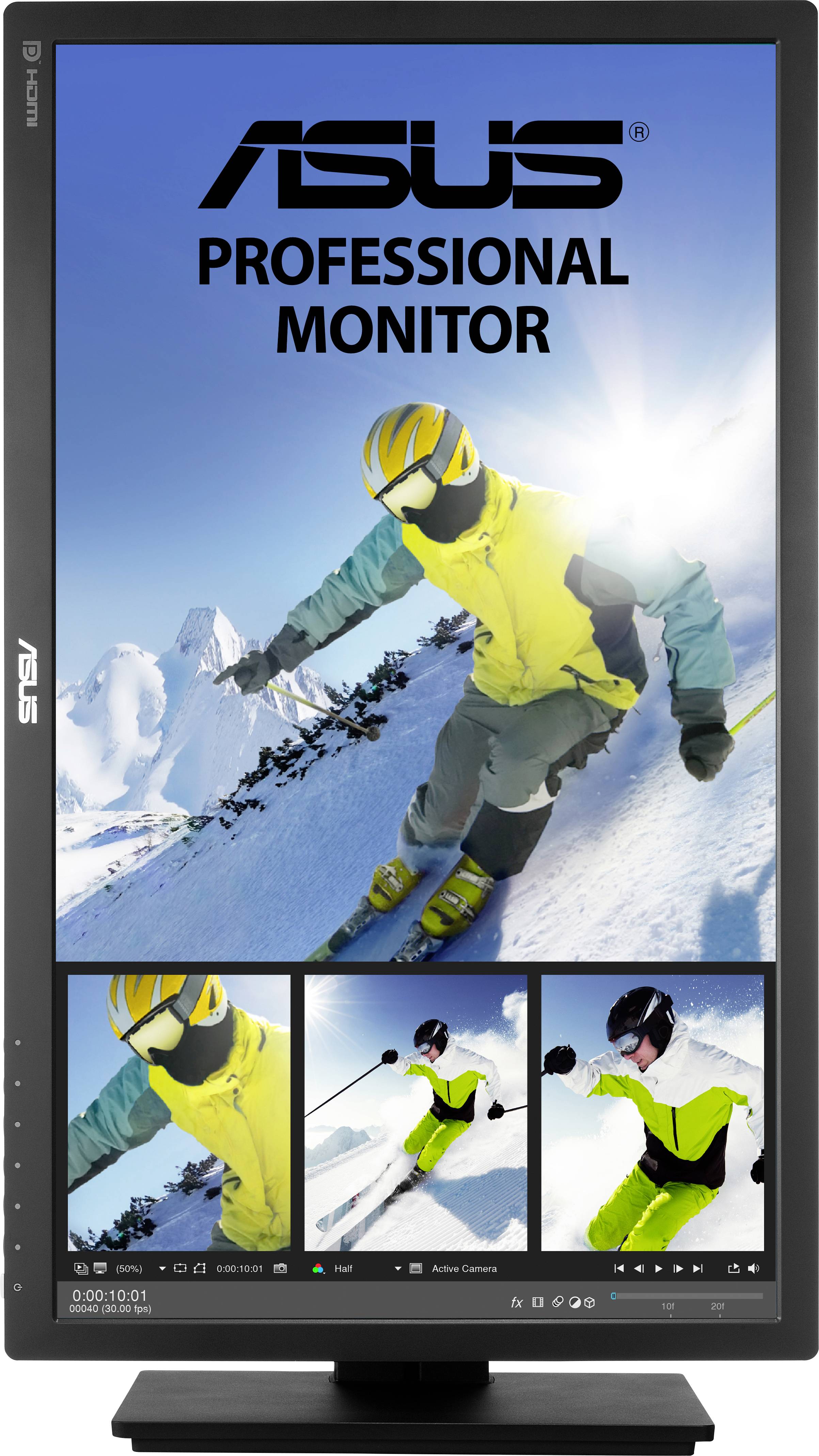 Asus PB278QV LED 68.6 cm (27 inch) EEC G (A - G) 2560 x 1440 p QHD 5 ms DVI, HDMI™, DisplayPort, Headphone jack (3.5 mm)-2