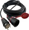 HAWA R7031 Current Cable extension 16 A Black 20.00 m H07RN-F 3G 1,5 mm²
