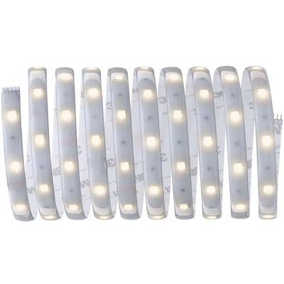 A curved LED strip with multiple LEDs arranged evenly.