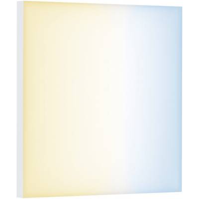 Rectangular canvas with a gradient transitioning from warm yellow on the left to cool blue on the right. No further details or text present.