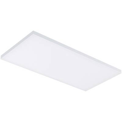 Rectangular white LED ceiling panel, suitable for comprehensive interior lighting.