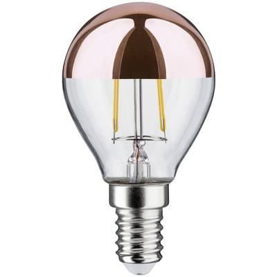 A light bulb with an Edison screw base and a copper-coloured top, designed for decorative lighting.