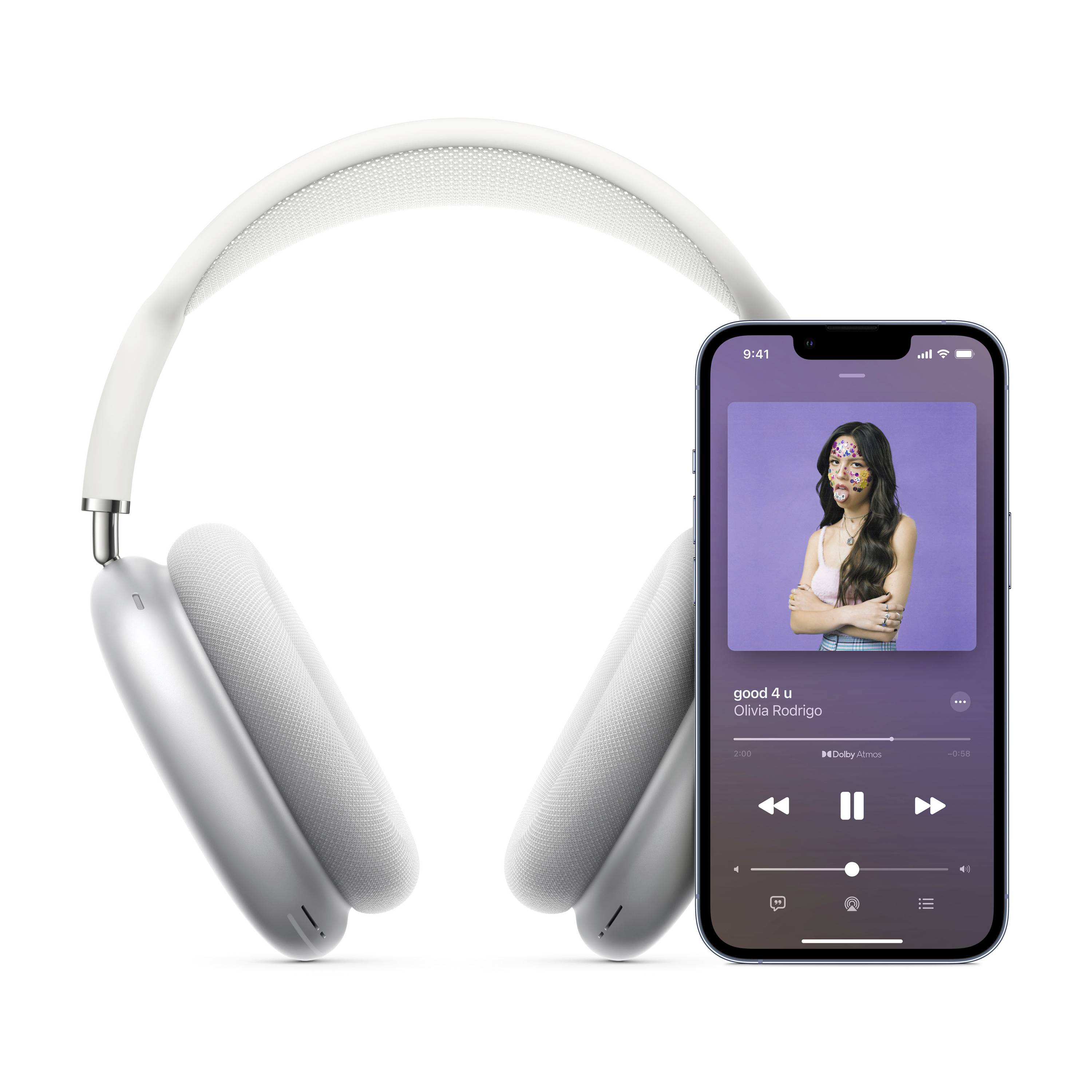 Apple AirPods Max Silver Headset-4