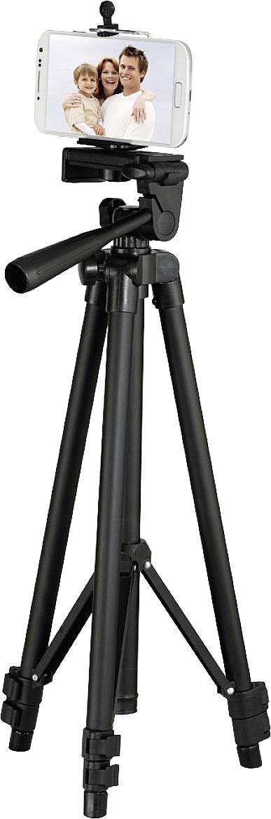 Hama Special-purpose 1/4" Working height=40 - 112 cm Black Bluetooth