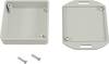 Hammond Electronics 1551TFLGY Universal enclosure 60 x 60 x 20 Acrylonitrile butadiene styrene Grey 1 pc(s)