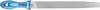 PFERD TOOLS 11216308 Workshop file flat-tip cut 3 incl. ergonomic file handle for fine machining and finishing Length 300 mm 1 pc(s)